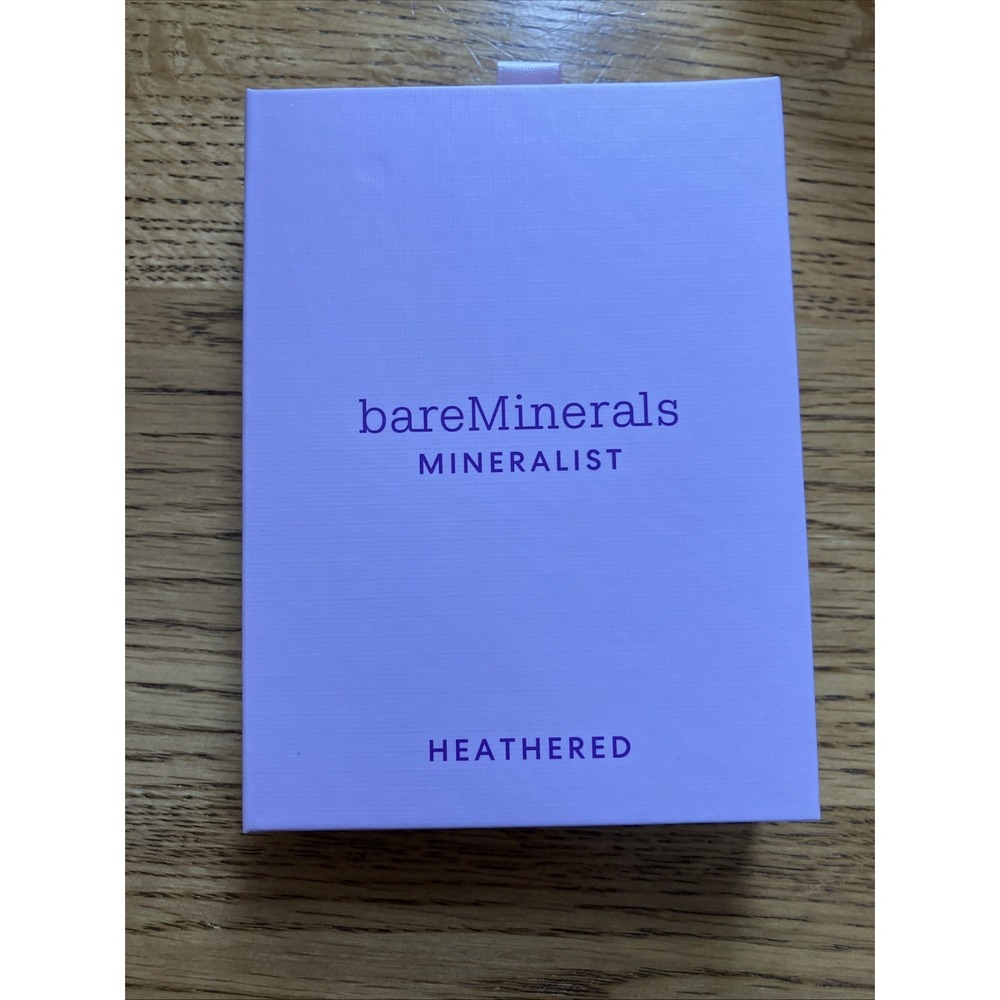 bareMinerals Mineralist Eyeshadow Palette Heathered 0.04 oz new in Box Purple